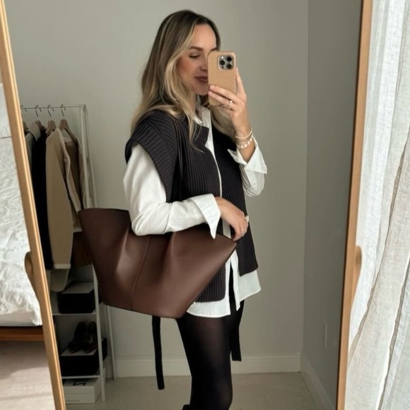 New Soeur Knit Cardigan Vest, Size 1 - Picture 3 of 4